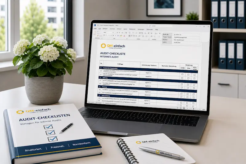Audit Checkliste für interne Audits und Qualitätsmanagement