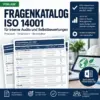 ISO 14001 Fragenkatalog für interne Audits als Excel-Vorlage