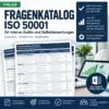 ISO 50001 Fragenkatalog für interne Audits als Excel-Vorlage