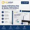 Qualitätspolitik ISO 9001 Vorlage für Qualitätsmanagementsysteme nach ISO 9001. Qualitätspolitik Pflegeeinrichtung, Qualitätspolitik Ingenieurbüro, Qualitätspolitik Apotheken, Qualitätspolitik Lebensmittelindustrie, Qualitätspolitik produzierendes Gewerbe, Qualitätspolitik Dienstleistungsunternehmen, Qualitätspolitik Logistik