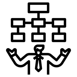 Darstellung der Unternehmensstrategie mit Fokus auf Qualitätsmanagement, nachhaltiges Wachstum, Kundenorientierung und kontinuierliche Verbesserung nach ISO 9001.