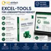 Excel Tools für die Lebensmittelsicherheit nach IFS Food, ISO 22000 und HACCP mit Dashboards, Kennzahlen, Auswertungen und editierbaren Excel-Vorlagen