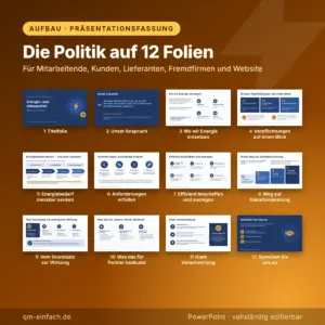 Energie- und Klimapolitik ISO 50001:2018 – Industrie mit Präsentationsfassung (Word + PowerPoint) – Bild 3