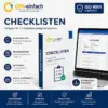 ISO 9001 Checklisten als editierbare Word-Vorlagen für Qualitätsmanagement, interne Audits und dokumentierte Prozesse