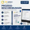 Prozessbeschreibung Vorlage nach ISO 9001 für die strukturierte Dokumentation von Unternehmensprozessen.