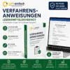 Verfahrensanweisungen für die Lebensmittelsicherheit nach IFS Food, ISO 22000 und HACCP – editierbare Word-Vorlagen für ein normkonformes Managementsystem
