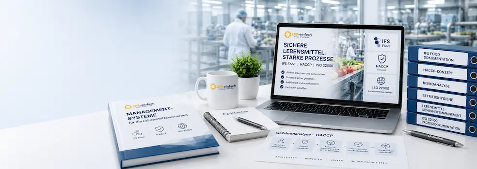 IFS Food Vorlagen für HACCP und ISO 22000 in einem modernen Lebensmittelsicherheitsmanagement mit professioneller Dokumentation.