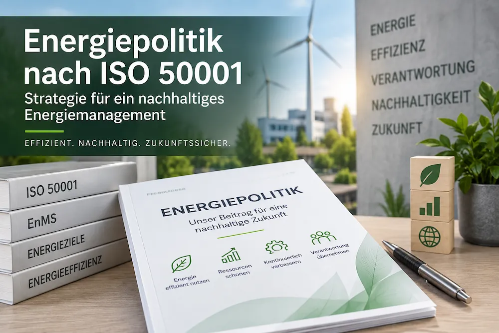 Energiepolitik ISO 50001 für ein strukturiertes Energiemanagementsystem