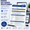 ISO 50001 Richtlinien als bearbeitbare Word-Vorlagen für das Energiemanagement