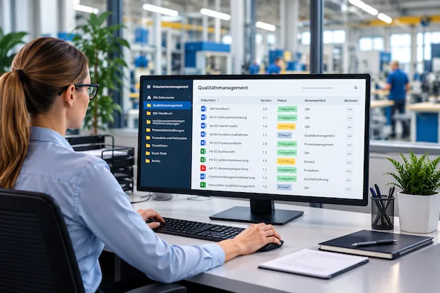 Qualitätsmanagement Vorlagen im digitalen Dokumentenmanagement