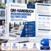 QM-Handbuch Ingenieurbüro ISO 9001:2026 als bearbeitbare Word-Vorlage