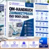 QM-Handbuch Zahnarztpraxis ISO 9001:2026 als bearbeitbare Word-Vorlage