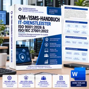 QM ISMS Handbuch für IT-Dienstleister nach ISO 9001:2026 und ISO 27001:2022